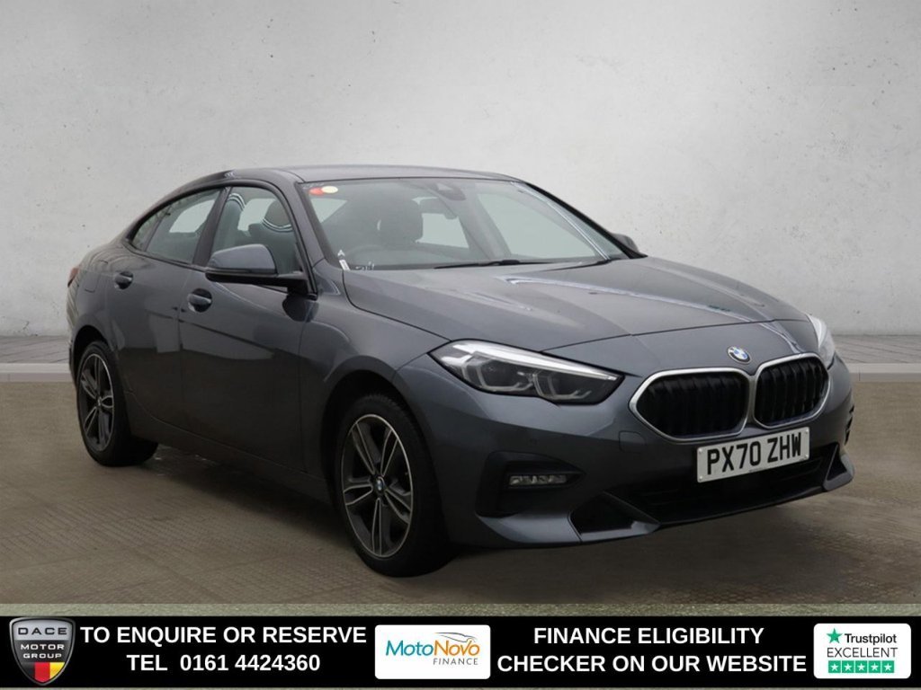 Used 2021 GREY BMW 2 SERIES GRAN COUPE Saloon 1.5 218i Sport Saloon 4dr Petrol DCT Euro 6 (s/s) (136 ps) (reg. 2021-02-16) for sale in Altrincham