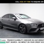 Used 2021 GREY MERCEDES-BENZ CLA Saloon 2.0 CLA35 AMG Coupe 4dr Petrol 7G-DCT 4MATIC Euro 6 (s/s) (306 ps) (reg. 2021-12-16) for sale in Stockport