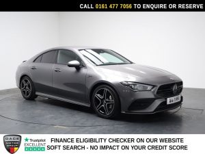 Used 2021 GREY MERCEDES-BENZ CLA Saloon 2.0 CLA35 AMG Coupe 4dr Petrol 7G-DCT 4MATIC Euro 6 (s/s) (306 ps) (reg. 2021-12-16) for sale in Stockport