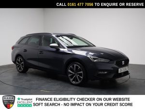 Used 2021 GREY SEAT LEON Estate 1.4 eHybrid 12.8kWh FR Sport Estate 5dr Petrol Plug-in Hybrid DSG Euro 6 (s/s) (204 ps) (reg. 2021-12-09) for sale in Stockport
