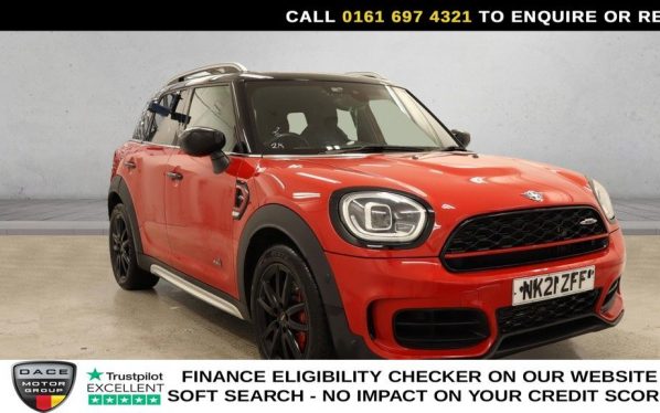 Used 2021 RED MINI COUNTRYMAN SUV 2.0 John Cooper Works SUV 5dr Petrol Auto ALL4 Euro 6 (s/s) (306 ps) (reg. 2021-03-01) for sale in Manchester