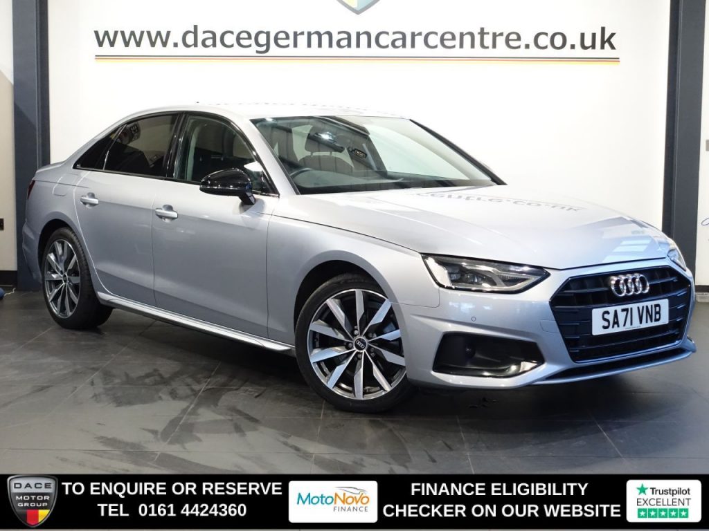 Used 2021 SILVER AUDI A4 Saloon 2.0 TDI 35 Sport Edition Saloon 4dr Diesel S Tronic Euro 6 (s/s) (163 ps) (reg. 2021-09-30) for sale in Altrincham