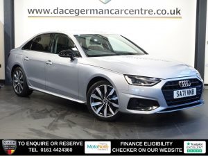 Used 2021 SILVER AUDI A4 Saloon 2.0 TDI 35 Sport Edition Saloon 4dr Diesel S Tronic Euro 6 (s/s) (163 ps) (reg. 2021-09-30) for sale in Altrincham