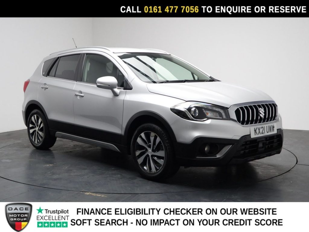 Used 2021 SILVER SUZUKI SX4 S-CROSS SUV 1.4 Boosterjet MHEV SZ-T SUV 5dr Petrol Hybrid Manual Euro 6 (s/s) (129 ps) (reg. 2021-05-31) for sale in Stockport