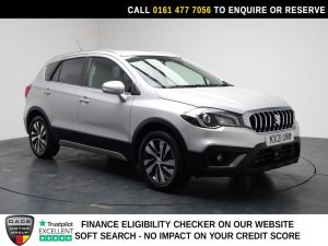 Used 2021 SILVER SUZUKI SX4 S-CROSS SUV 1.4 Boosterjet MHEV SZ-T SUV 5dr Petrol Hybrid Manual Euro 6 (s/s) (129 ps) (reg. 2021-05-31) for sale in Stockport