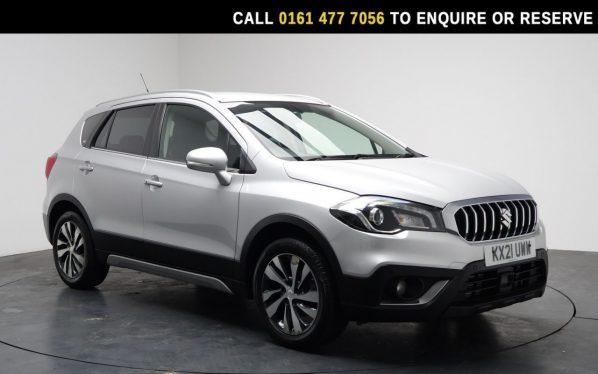 Used 2021 SILVER SUZUKI SX4 S-CROSS SUV 1.4 Boosterjet MHEV SZ-T SUV 5dr Petrol Hybrid Manual Euro 6 (s/s) (129 ps) (reg. 2021-05-31) for sale in Stockport