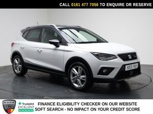 Used 2021 WHITE SEAT ARONA SUV 1.0 TSI FR SUV 5dr Petrol Manual Euro 6 (s/s) (110 ps) (reg. 2021-05-24) for sale in Stockport