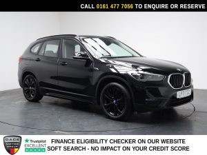 Used 2022 BLACK BMW X1 SUV 1.5 25e 10kWh Sport SUV 5dr Petrol Plug-in Hybrid Auto xDrive Euro 6 (s/s) (220 ps) (reg. 2022-02-21) for sale in Stockport
