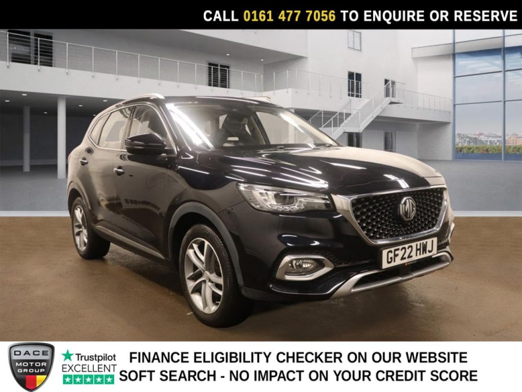 Used 2022 BLACK MG MG HS SUV 1.5 T-GDI Exclusive SUV 5dr Petrol DCT Euro 6 (s/s) (162 ps) (reg. 2022-04-25) for sale in Stockport
