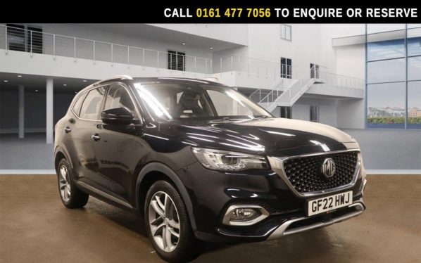 Used 2022 BLACK MG MG HS SUV 1.5 T-GDI Exclusive SUV 5dr Petrol DCT Euro 6 (s/s) (162 ps) (reg. 2022-04-25) for sale in Stockport
