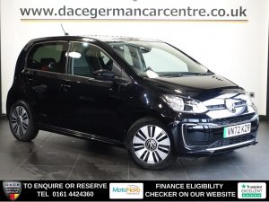 Used 2022 BLACK VOLKSWAGEN e-up! Hatchback 36.8kWh e-up! Hatchback 5dr Electric Auto (82 ps) (reg. 2022-12-30) for sale in Altrincham