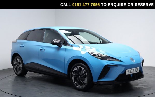 Used 2022 BLUE MG Mg4 Hatchback 51kWh SE Hatchback 5dr Electric Auto (170 ps) (reg. 2022-11-09) for sale in Stockport