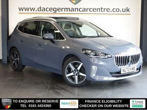 Used 2022 GREY BMW 2 SERIES ACTIVE TOURER MPV 2.0 218d Luxury MPV 5dr Diesel DCT Euro 6 (s/s) (150 ps) (reg. 2022-11-10) for sale in Altrincham