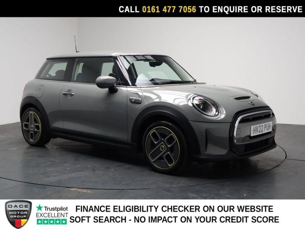 Used 2022 GREY MINI Electric Hatch Hatchback Cooper SE 32.6kWh Level 1 Hatchback 3dr Electric Auto (184 ps) (reg. 2022-03-31) for sale in Stockport