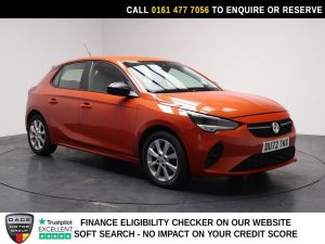 Used 2022 ORANGE VAUXHALL CORSA Hatchback 1.2 Design Hatchback 5dr Petrol Manual Euro 6 (75 ps) (reg. 2022-09-12) for sale in Stockport
