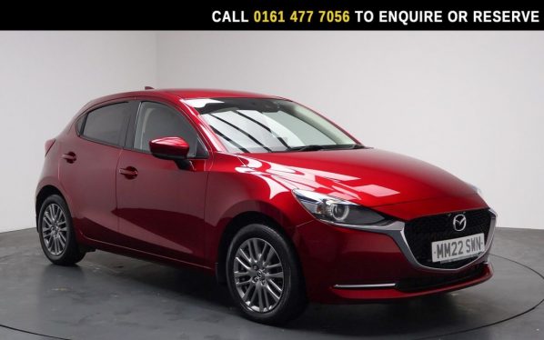 Used 2022 RED MAZDA MAZDA2 Hatchback 1.5 e-SKYACTIV G MHEV MHEV GT Sport Hatchback 5dr Petrol Manual Euro 6 (s/s) (90 ps) (reg. 2022-07-26) for sale in Stockport