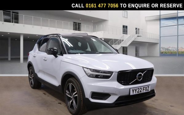 Used 2022 SILVER VOLVO XC40 SUV 1.5 T3 R-Design SUV 5dr Petrol Auto Euro 6 (s/s) (163 ps) (reg. 2022-04-30) for sale in Stockport