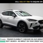 Used 2022 WHITE CUPRA FORMENTOR SUV 1.5 TSI V1 SUV 5dr Petrol Manual Euro 6 (s/s) (150 ps) (reg. 2022-09-30) for sale in Stockport