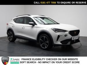 Used 2022 WHITE CUPRA FORMENTOR SUV 1.5 TSI V1 SUV 5dr Petrol Manual Euro 6 (s/s) (150 ps) (reg. 2022-09-30) for sale in Stockport