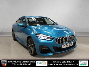 Used 2023 BLUE BMW 2 SERIES GRAN COUPE Saloon 1.5 218i M Sport Saloon 4dr Petrol DCT Euro 6 (s/s) (136 ps) (reg. 2023-02-24) for sale in Altrincham