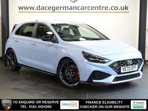 Used 2023 BLUE HYUNDAI I30 Hatchback 2.0 T-GDi N Performance Hatchback 5dr Petrol DCT Euro 6 (s/s) (280 ps) (reg. 2023-01-07) for sale in Altrincham