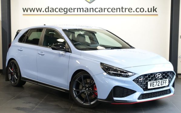 Used 2023 BLUE HYUNDAI I30 Hatchback 2.0 T-GDi N Performance Hatchback 5dr Petrol DCT Euro 6 (s/s) (280 ps) (reg. 2023-01-07) for sale in Altrincham