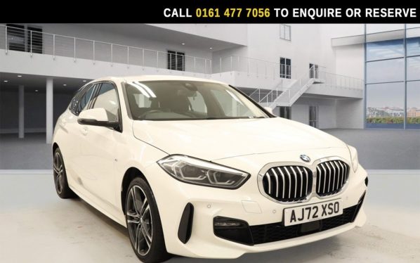 Used 2023 WHITE BMW 1 SERIES Hatchback 1.5 118i M Sport (LCP) Hatchback 5dr Petrol Manual Euro 6 (s/s) (136 ps) (reg. 2023-02-14) for sale in Stockport