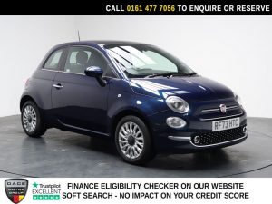 Used 2024 BLUE FIAT 500 Hatchback 1.0 MHEV Hatchback 3dr Petrol Manual Euro 6 (s/s) (70 bhp) (reg. 2024-02-29) for sale in Stockport