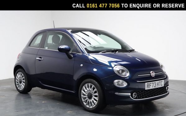 Used 2024 BLUE FIAT 500 Hatchback 1.0 MHEV Hatchback 3dr Petrol Manual Euro 6 (s/s) (70 bhp) (reg. 2024-02-29) for sale in Stockport
