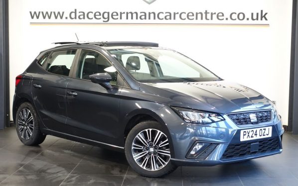 Used 2024 GREY SEAT IBIZA Hatchback 1.0 TSI SE Technology Hatchback 5dr Petrol Manual Euro 6 (s/s) (95 ps) (reg. 2024-04-30) for sale in Altrincham