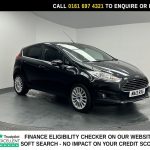 Used 2013 BLACK FORD FIESTA Hatchback 1.0T EcoBoost Titanium Hatchback 5dr Petrol Manual Euro 5 (s/s) (125 ps) (reg. 2013-06-14) for sale in Manchester