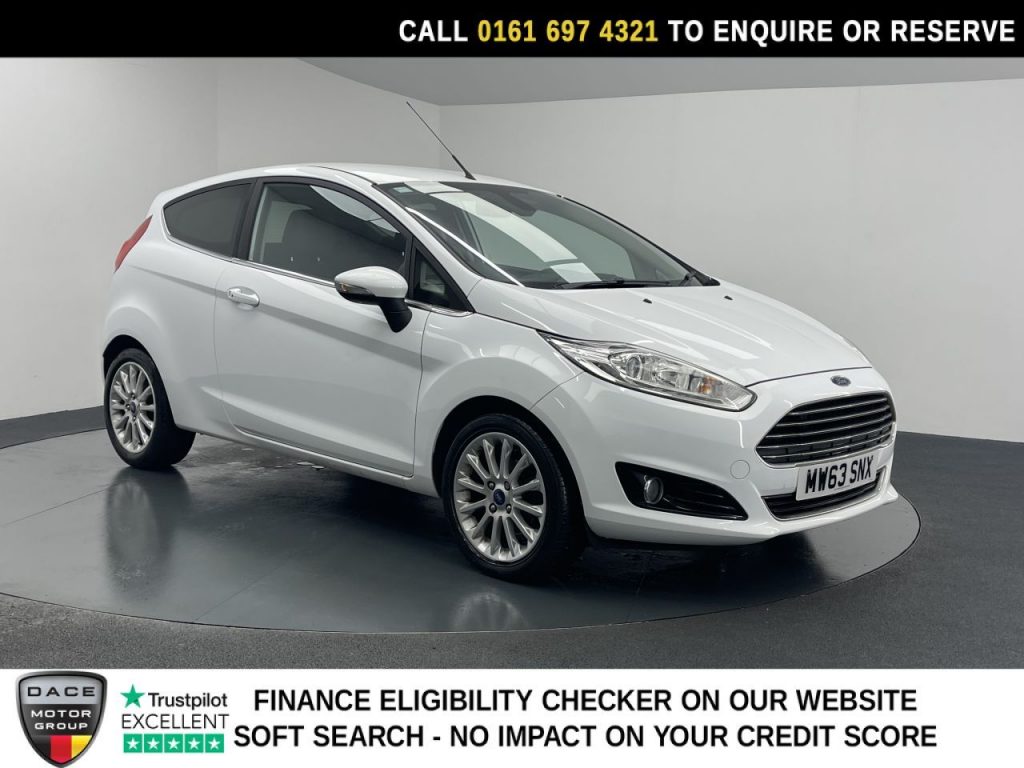 Used 2013 WHITE FORD FIESTA Hatchback 1.0T EcoBoost Titanium X Hatchback 3dr Petrol Manual Euro 5 (s/s) (125 ps) (reg. 2013-09-30) for sale in Manchester