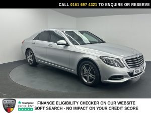 Used 2014 SILVER MERCEDES-BENZ S-CLASS Saloon 3.0 S350 V6 BlueTEC SE Line Saloon 4dr Diesel G-Tronic+ Euro 6 (s/s) (258 ps) (reg. 2014-03-21) for sale in Manchester