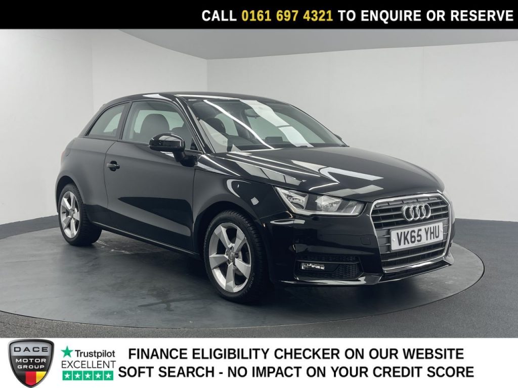 Used 2015 BLACK AUDI A1 Hatchback 1.0 TFSI Sport Hatchback 3dr Petrol Manual Euro 6 (s/s) (95 ps) (reg. 2015-10-30) for sale in Manchester