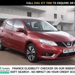 Used 2016 RED NISSAN PULSAR Hatchback 1.2 DIG-T N-Connecta Hatchback 5dr Petrol Manual Euro 6 (s/s) (115 ps) (reg. 2016-11-18) for sale in Stockport