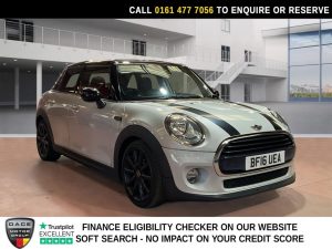 Used 2016 SILVER MINI HATCH Hatchback 1.5 Cooper Hatchback 5dr Petrol Manual Euro 6 (s/s) (136 ps) (reg. 2016-03-17) for sale in Stockport