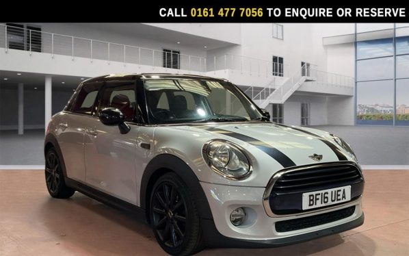 Used 2016 SILVER MINI HATCH Hatchback 1.5 Cooper Hatchback 5dr Petrol Manual Euro 6 (s/s) (136 ps) (reg. 2016-03-17) for sale in Stockport