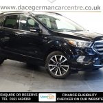 Used 2017 BLACK FORD KUGA SUV 2.0 TDCi EcoBlue ST-Line SUV 5dr Diesel Manual AWD Euro 6 (s/s) (180 ps) (reg. 2017-03-26) for sale in Altrincham