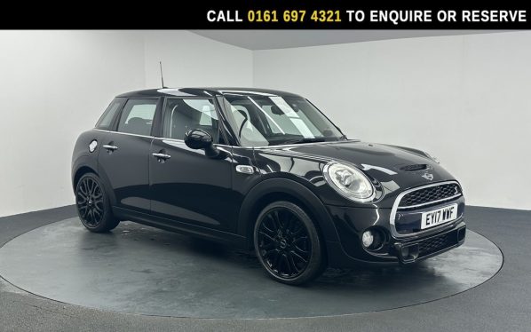 Used 2017 BLACK MINI HATCH Hatchback 2.0 Cooper S Hatchback 5dr Petrol Auto Euro 6 (s/s) (192 ps) (reg. 2017-03-30) for sale in Manchester