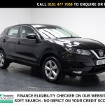 Used 2017 BLACK NISSAN QASHQAI SUV 1.2 DIG-T Acenta SUV 5dr Petrol Manual Euro 6 (s/s) (115 ps) (reg. 2017-10-31) for sale in Stockport