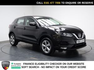 Used 2017 BLACK NISSAN QASHQAI SUV 1.2 DIG-T Acenta SUV 5dr Petrol Manual Euro 6 (s/s) (115 ps) (reg. 2017-10-31) for sale in Stockport