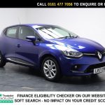 Used 2017 BLUE RENAULT CLIO Hatchback 0.9 TCe Dynamique Nav Hatchback 5dr Petrol Manual Euro 6 (s/s) (90 ps) (reg. 2017-06-05) for sale in Stockport