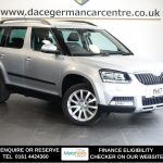 Used 2017 SILVER SKODA YETI SUV 1.2 TSI SE Outdoor 5dr Petrol DSG Euro 6 (s/s) (110 ps) (reg. 2017-05-25) for sale in Altrincham