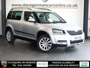 Used 2017 SILVER SKODA YETI SUV 1.2 TSI SE Outdoor 5dr Petrol DSG Euro 6 (s/s) (110 ps) (reg. 2017-05-25) for sale in Altrincham