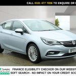 Used 2017 SILVER VAUXHALL ASTRA Hatchback 1.4i Turbo Elite Nav Hatchback 5dr Petrol Manual Euro 6 (150 ps) (reg. 2017-06-27) for sale in Stockport
