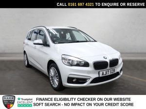 Used 2017 WHITE BMW 2 Series GRAN TOURER MPV 2.0 220d Luxury MPV 5dr Diesel Auto Euro 6 (s/s) (190 ps) (reg. 2017-07-27) for sale in Manchester