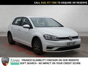 Used 2017 WHITE VOLKSWAGEN GOLF Hatchback 1.4 TSI BlueMotion Tech SE Nav Hatchback 5dr Petrol Manual Euro 6 (s/s) (125 ps) (reg. 2017-06-05) for sale in Stockport