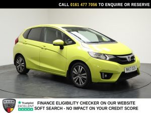 Used 2017 YELLOW HONDA JAZZ Hatchback 1.3 i-VTEC EX Hatchback 5dr Petrol CVT Euro 6 (s/s) (102 ps) (reg. 2017-03-29) for sale in Stockport