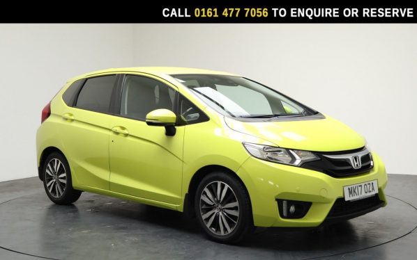 Used 2017 YELLOW HONDA JAZZ Hatchback 1.3 i-VTEC EX Hatchback 5dr Petrol CVT Euro 6 (s/s) (102 ps) (reg. 2017-03-29) for sale in Stockport