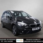 Used 2018 BLACK BMW 2 Series GRAN TOURER MPV 1.5 218i Sport MPV 5dr Petrol DCT Euro 6 (s/s) (140 ps) (reg. 2018-03-29) for sale in Altrincham